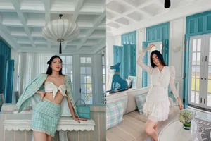 Style du lịch của Lương Thùy Linh khiến hội chị em phát ngất