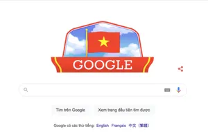 Google Doodle tôn vinh ngày Quốc khánh Việt Nam 2-9