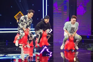 Bảo Kun, Mr. T thi cưỡi thú nhún cùng Việt Thắng và Bảo Yến Rosie