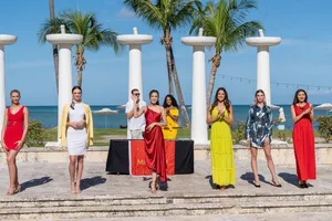 Đỗ Hà thay 3 bộ váy trong ngày thứ ba tham gia 'Miss World 2021'