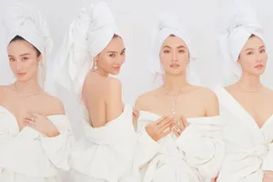 'Tứ đại mỹ nhân' mở đầu năm mới bằng bộ ảnh nóng bỏng 