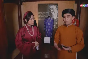 Quốc Bảo cùng Phạm Yến diện áo dài bắt mắt, khám phá Bảo tàng Áo dài 