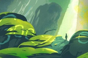 Hang Sơn Đoòng được Google Doodle hiển thị trên trang chủ tìm kiếm 