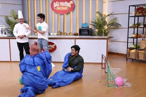 Lê Dương Bảo Lâm đắm chìm trong bữa tiệc bánh ngọt tại 'Đấu trường ẩm thực'