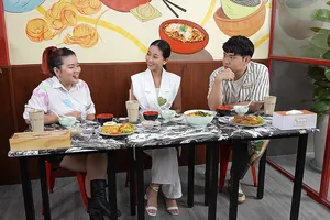 Liêu Hà Trinh trổ tài đặt tên món ăn khiến Quốc Khánh cười không ngớt