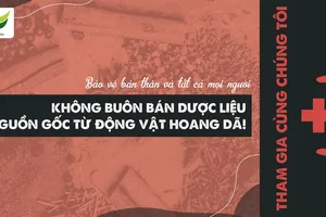 Kêu gọi thầy thuốc Y học cổ truyền thân thiện với động vật hoang dã