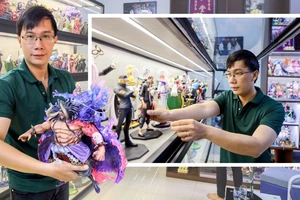 Thú vị với 'thầy giáo wibu' và bộ sưu tập mô hình One Piece 'khủng'