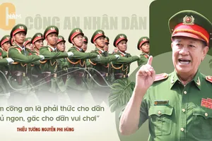 Thiếu tướng Nguyễn Phi Hùng: 'Làm công an là phải thức cho dân ngủ ngon, gác cho dân vui chơi'