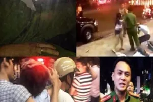 Đề xuất cảnh cáo thiếu úy xô xát với dân ở hồ Con Rùa