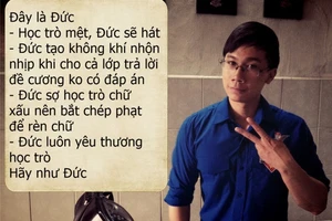 Thầy giáo cover “sau tất cả”: Học trò mệt, Đức sẽ hát 