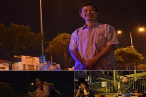 Trắng đêm đợi những chuyến xe về quê ăn Tết