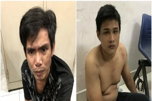 Kẻ cướp giật cắn đặc nhiệm chảy máu