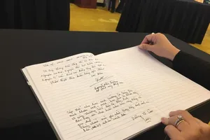 Những dòng tiễn biệt trong sổ tang Đại tướng Lê Đức Anh