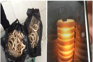 Bắt giữ 6 kg sản phẩm nghi ngà voi 