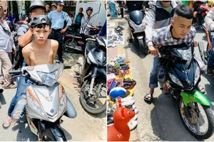 Đặc nhiệm liên quận truy bắt nhóm cướp giật trên đường 3-2