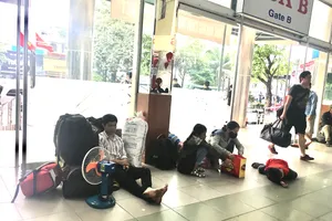 Những giấc ngủ chập chờn ở Bến xe Miền Đông ngày cận tết