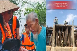 Thủy Tiên âm thầm xây 10 nhà cộng đồng chống bão lũ