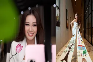 Lặng người khi biết ý nghĩa bộ vest Khánh Vân mặc tối 31-3