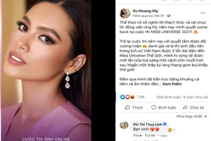 Thực hư việc á hậu Hoàng My trở lại Miss Universe VN 2021