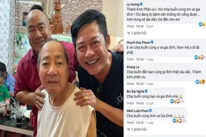 Sao Việt và người hâm mộ tiếc thương nghệ sĩ Đức Lang