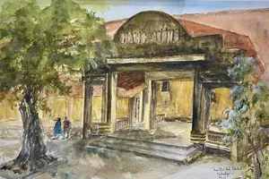 Triển lãm tranh màu nước về địa ngục trần gian Côn Đảo