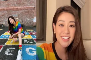 Từ Mỹ, hoa hậu Khánh Vân báo tin vui