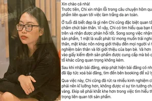 Quảng cáo kẹo trắng da, Phương Mỹ Chi nhận lỗi