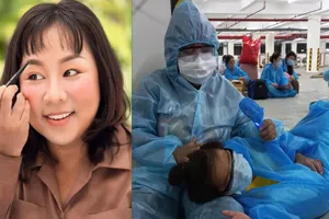 Diễn viên Kim Đào nhắn gửi xúc động từ bệnh viện Dã chiến