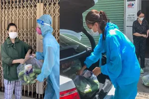 TP.HCM: Ấm lòng chuyến xe thực phẩm 0 đồng của Hoa hậu Hoàn vũ