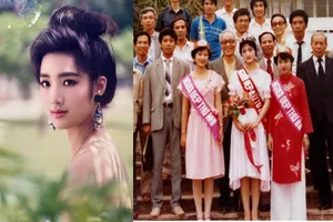 Ngẩn ngơ ngắm vẻ đẹp trong veo thuở học trò của hoa hậu Giáng My