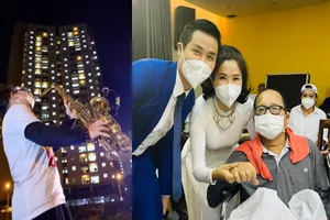 Trần Mạnh Tuấn ngồi xe lăn, hồi phục thần kì sau cơn đột quỵ