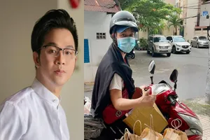 Ca sĩ Quách Tuấn Du thắng COVID, chạy xe máy mang thuốc giúp F0 ở TP.HCM