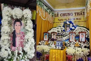 Lễ cầu siêu soạn giả Bạch Mai, nghệ sĩ đau cùng gia tộc Huỳnh Long