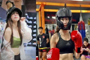 Hoa khôi làng võ Châu Tuyết Vân tham gia show võ thuật ‘Nhà vô địch’