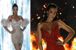 Ngỡ ngàng trang phục làm từ… rác cùng Kim Duyên đến Miss Universe 2021 