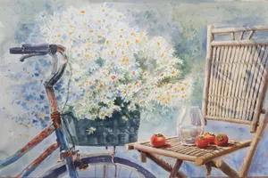 Triển lãm tranh Màu nước Quốc tế mùa thu 2021