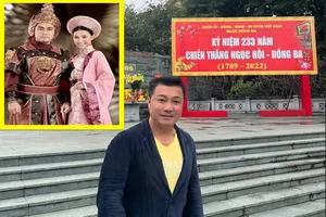 Lý Hùng đến gò Đống Đa thắp hương tưởng niệm Hoàng đế Quang Trung