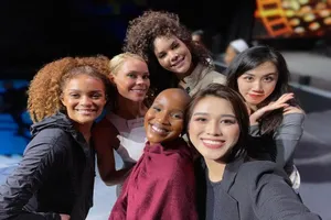 Hoa hậu Đỗ Hà rạng rỡ cùng các người đẹp trước thềm chung kết Miss World