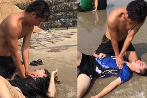 trung uý công an Đồng Nai dũng cảm cứu 4 người đuối nước