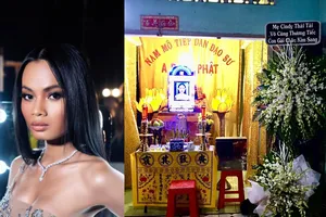 Lễ tang người mẫu Châu Kim Sang