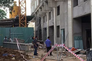 Đứt cáp vận thăng, 1 người chết, 1 người nguy kịch