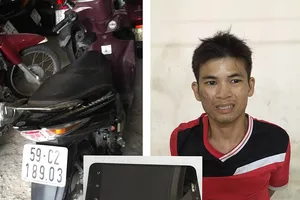 Tên cướp bị truy đuổi từ quận 1 sang quận 4