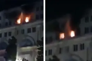 Tòa nhà Union Square ở phố đi bộ Nguyễn Huệ phát hỏa