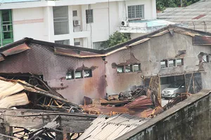 Cảng Sài Gòn thông báo về vụ cháy kho hàng 5000m2