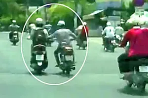 Cặp đôi liên tục cướp giật liên quận ở TP.HCM