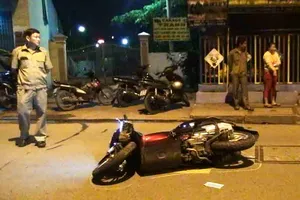 Nam thanh niên đi xe SH văng xa 20 m, tử vong tại chỗ