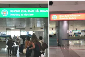 Phân luồng 'cửa xanh', 'cửa đỏ' tại Tân Sơn Nhất