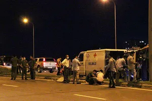 Thi thể người đàn ông biến dạng dưới cống ngầm