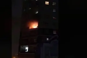 Cháy chung cư 18 tầng, nhiều hộ dân không hay biết