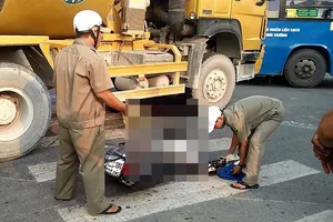 Thanh niên bị xe bồn cán tử vong ở KCN Vĩnh Lộc